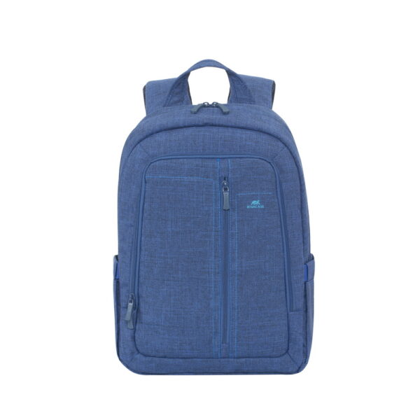 7560 Laptop Canvas Backpack 15.6" blue Rivacase