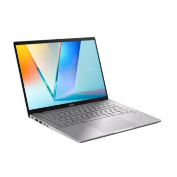 ASUS Vivobook S14 S3407QA-SF067W (Snapdragon X X1 26 100-16GB Ram LPDDR5X 8448MHz-512GB NVMe-Qualcomm Adreno Graphics-14 Inch FHD OLED- Win11-Cool Silver)