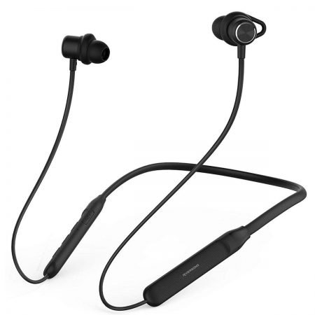 Riversong Neckband Earphones Stream W Wireless With Microphone, Black - EA106