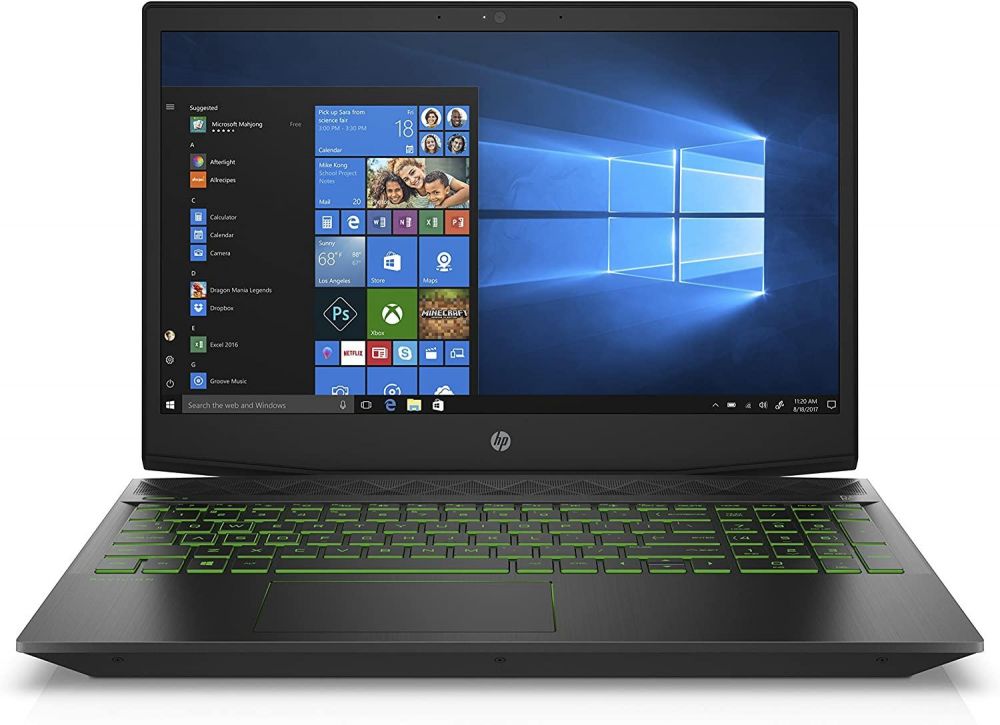 HP PAVILON 15-ec1005ne AMD RYZEN 7 4800H, 16G RAM , 1TB HDD +256 NVME , VGA 6G NVIDIA GTX 1660TI