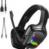 HP ENVY 15-es000ca Headset Stereo RGB With LED Light Noise-Cancelling Mic For Mobile/PC/PS4/XBOX One /Ma