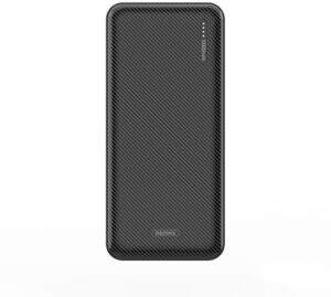 Wired Power Bank Wired Power Bank Remax RPP-153 Janshon Double Output Rectangular Design 10000 mAh - Black