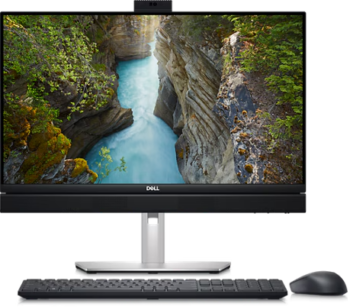 DELL OptiPlex All-in-One Plus 7410 ( 13th Gen Intel Core i7-13700 ( 8+8 Cores/30MB/24T/2.1GHz to 5 .1GHz/65W)-16GB (1X16GB) DDR5-4800- 512GB PCIe NVMe, 23.8 " FHD Touch-5MP IR camera-dG FX option-240W Platinum Power Supply-Dell Pro Wireless Keyboard and Mouse - KM5221W - Arabic (QWE RTY) - Black+Mouse included with Keyboard ) 3-year ProSupport with Next Business Day on-site service