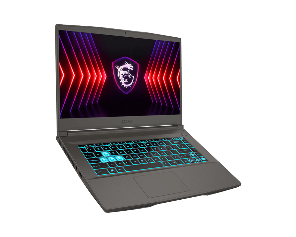 MSI Cyborg 15 A13UDX ( Core i7-13620H-16 GB Ram DDR5-5200-512GB NVMe-VGA Nvidia 6GB RTX 3050-15.6 FHD-Translucent Black )2 Year Warranty
