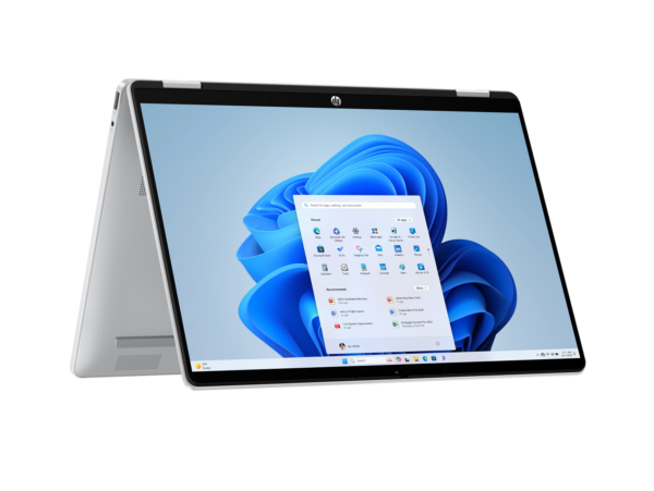 HP OmniBook-5 Flip 14-fp0013dx - Intel Core 5 120U, 8GB Ram DDR5-5200, 512GB NVMe, 14.0 Inch diagonal 2K Touch, Win 11-Glacier Silver-B5UJ3UA