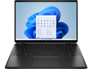 HP Spectre x360 2-in-1 Laptop 16-aa0013dx - Intel Core Ultra 7 155U, 16 GB DDR5-6400, 1TB NVMe, Intel Arc Graphics, 16.0 WQXGA Touch 120Hz, Win11-Nightfall black- 977P5UA