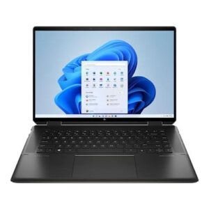 HP Spectre x360 2-in-1 Laptop 16-aa0013dx - Intel Core Ultra 7 155U, 16 GB DDR5-6400, 1TB NVMe, Intel Arc Graphics, 16.0 WQXGA Touch 120Hz, Win11-Nightfall black- 977P5UA