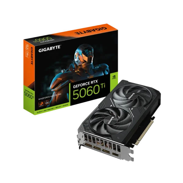 Gigabyte Nvidia GeForce RTX 5060 Ti WINDFORCE MAX OC 16G GDDR7, 128-bit