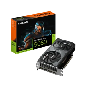 Gigabyte Nvidia GeForce Windforce OC RTX 5050 8GB GDDR6, 128- bit