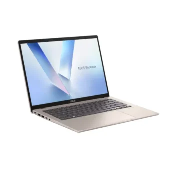 ASUS Vivobook 14 X1407QA-LY045W ( Snapdragon X X1 26 100-16G Ram LPDDR5X 8448MHz- 512G NVMe-Qualcomm Adreno GPU- 14.0 Inch WUXGA- Win 11-Platinum Gold )