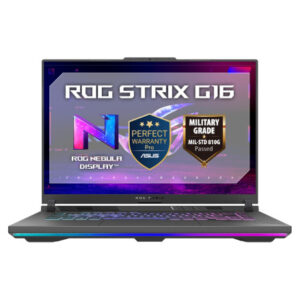 ASUS ROG Strix G16 G614PH-RV161W ( AMD Ryzen 9 8940HX-16GB DDR5-5200-1TB NVMe- VGA Nvidia 8G RTX 5050-16' FHD WUXGA 165Hz- Win 11-Eclipse Gray ) ROG backpack